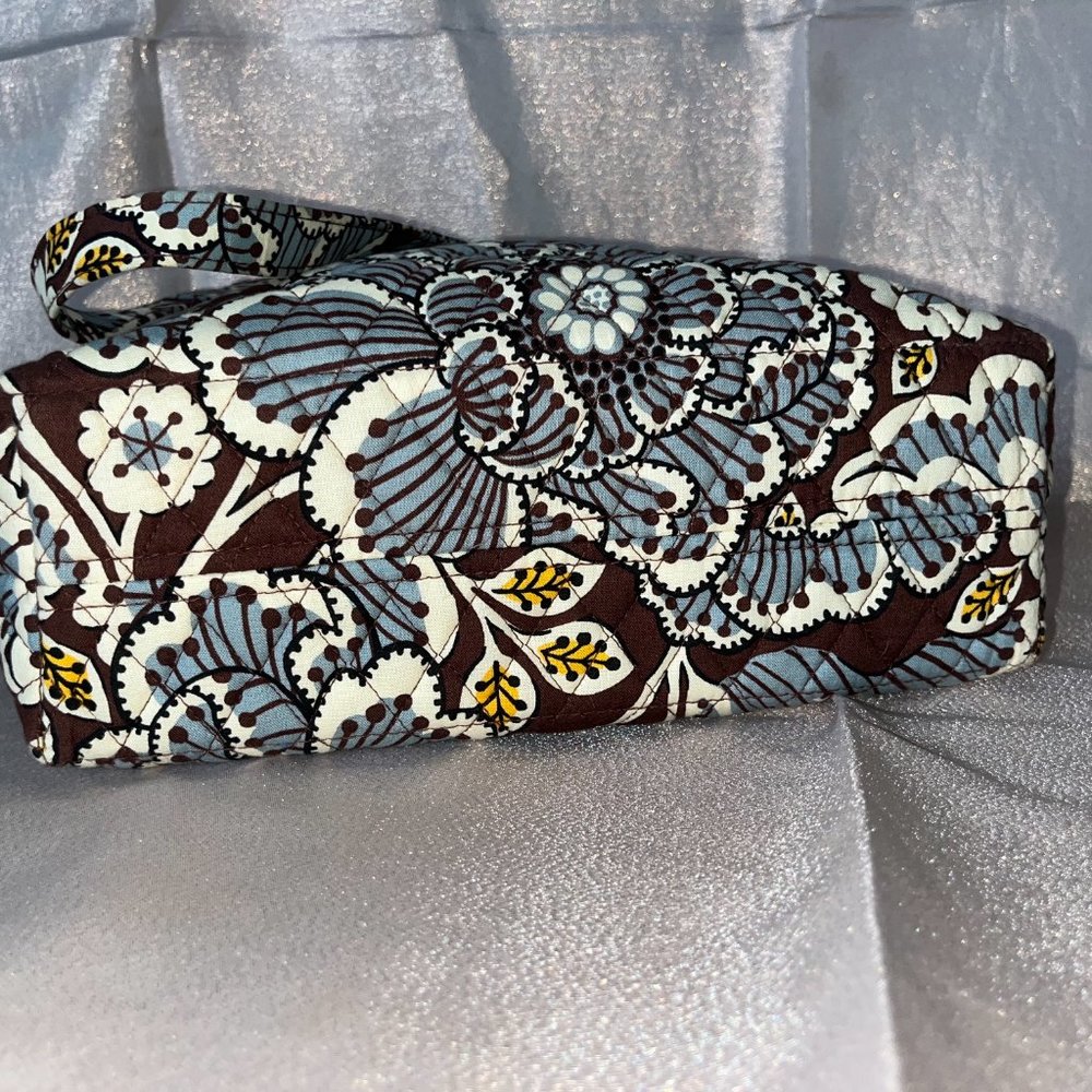 Vera Bradley Retired Slate Blooms Tote Bag - Picture 3 of 6